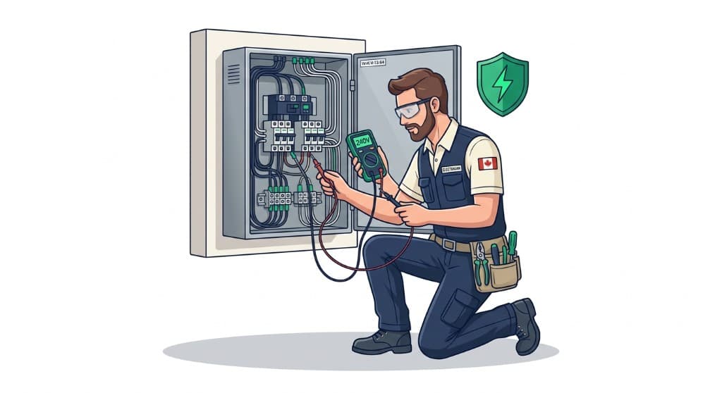 Electricians & Electrical Contractors illustration