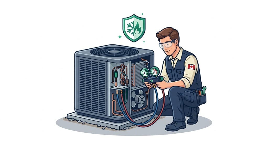 HVAC Technicians & Contractors illustration